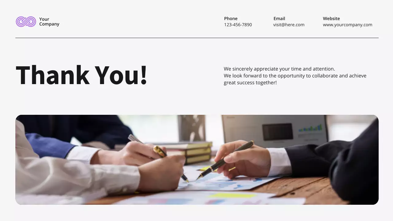 White Modern Marketing Plan Presentation