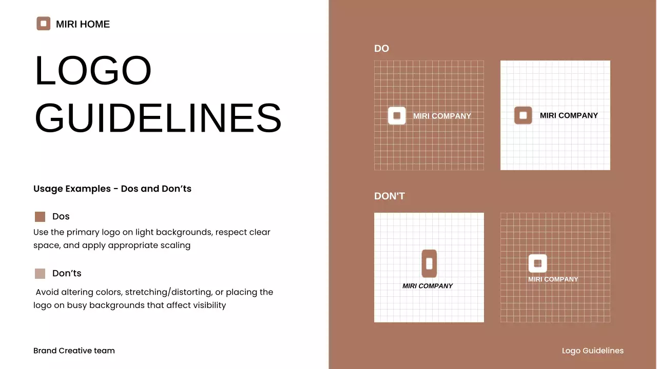 Beige Modern Brand Guidelines Presentation