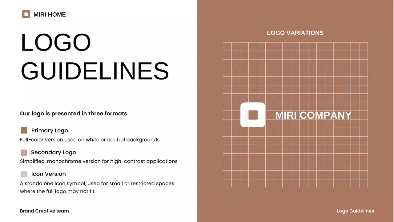 Beige Modern Brand Guidelines Presentation