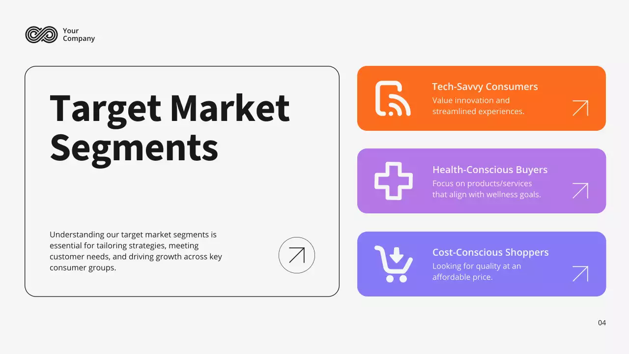 White Modern Marketing Plan Presentation