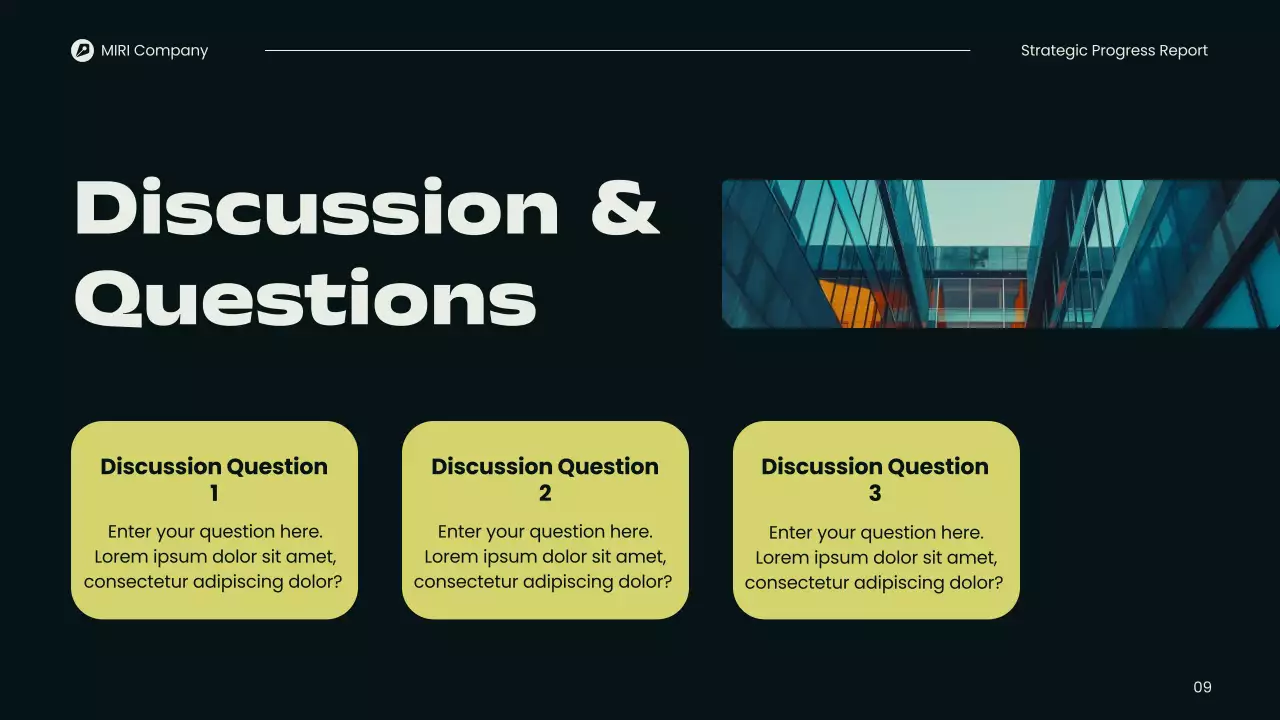 Beige Modern Business Report Presentation