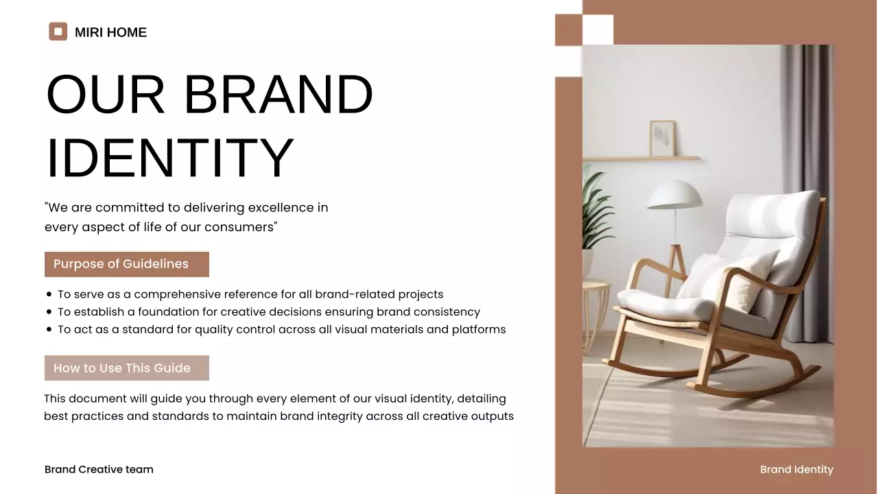 Beige Modern Brand Guidelines Presentation
