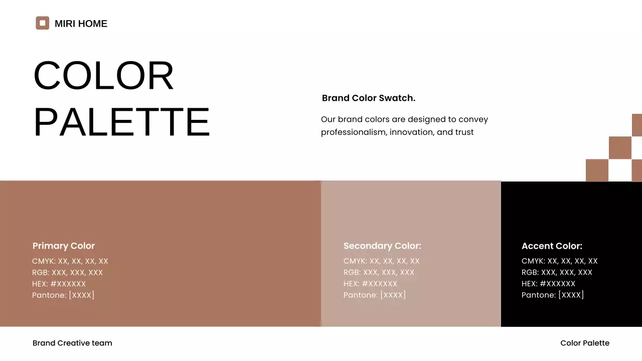 Beige Modern Brand Guidelines Presentation