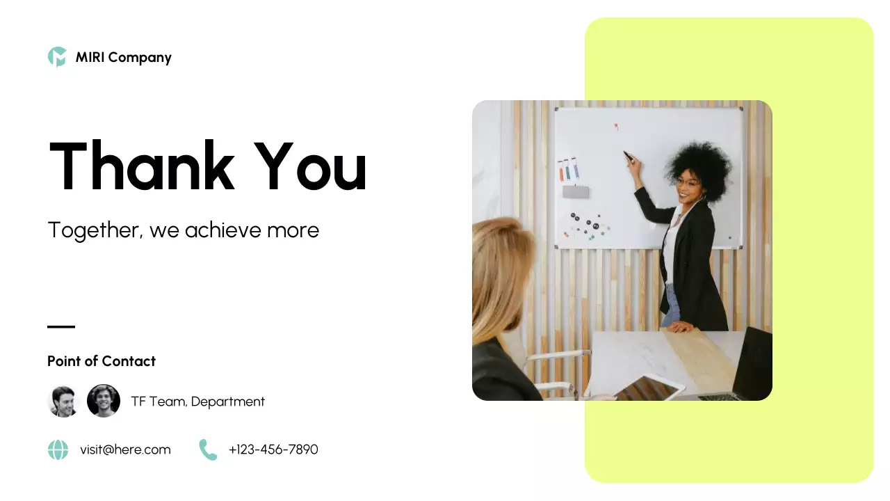 Light Green Modern Project Report Presentation