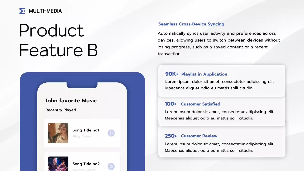 Yellow Modern Mobile Application Feature Presentation