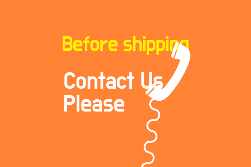 Orange Minimal Shipping Notice Banner