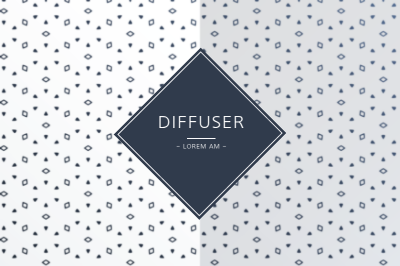 Navy Minimal Diffuser Advertisement Banner