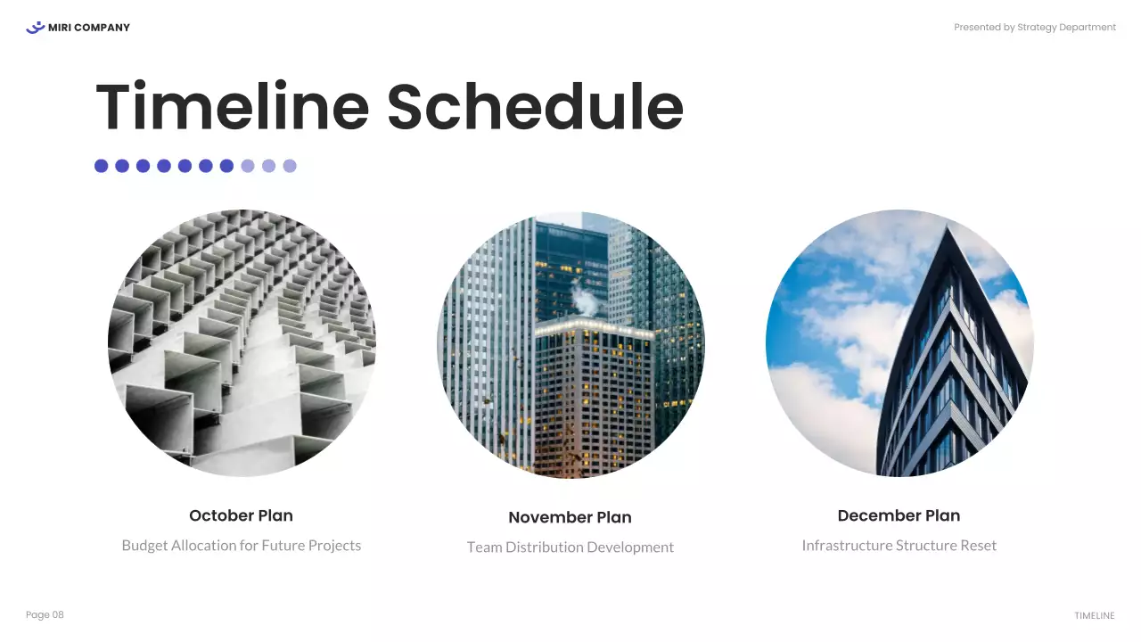 Blue Professional Business Report Presentation