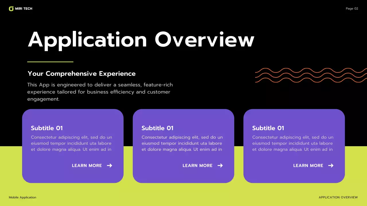 Purple Modern Mobile Application Presentation