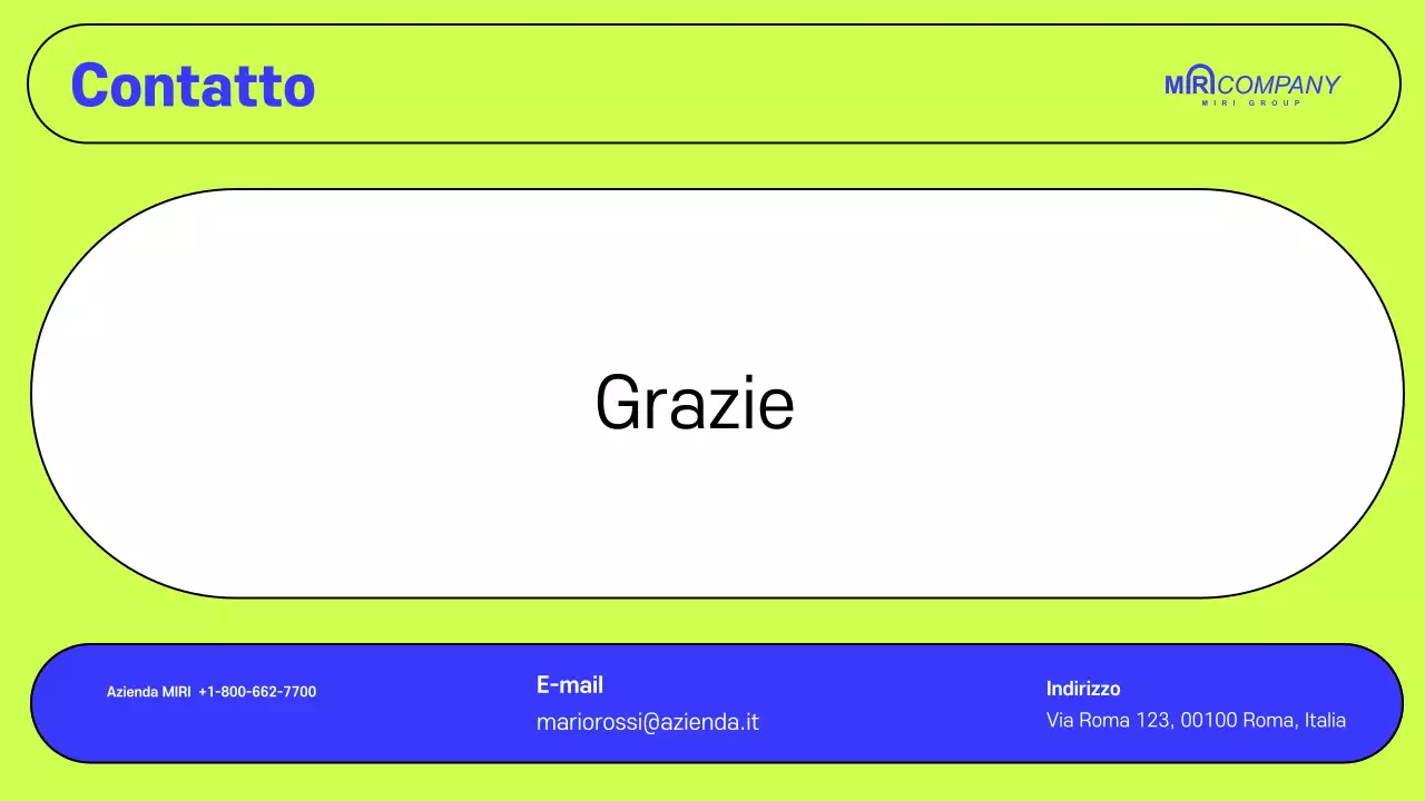 Proposta commerciale annuale moderna