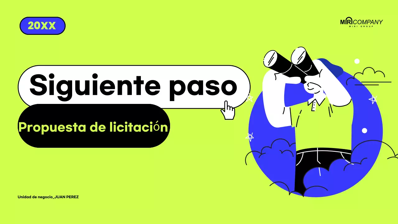 Propuesta anual de empresa moderna