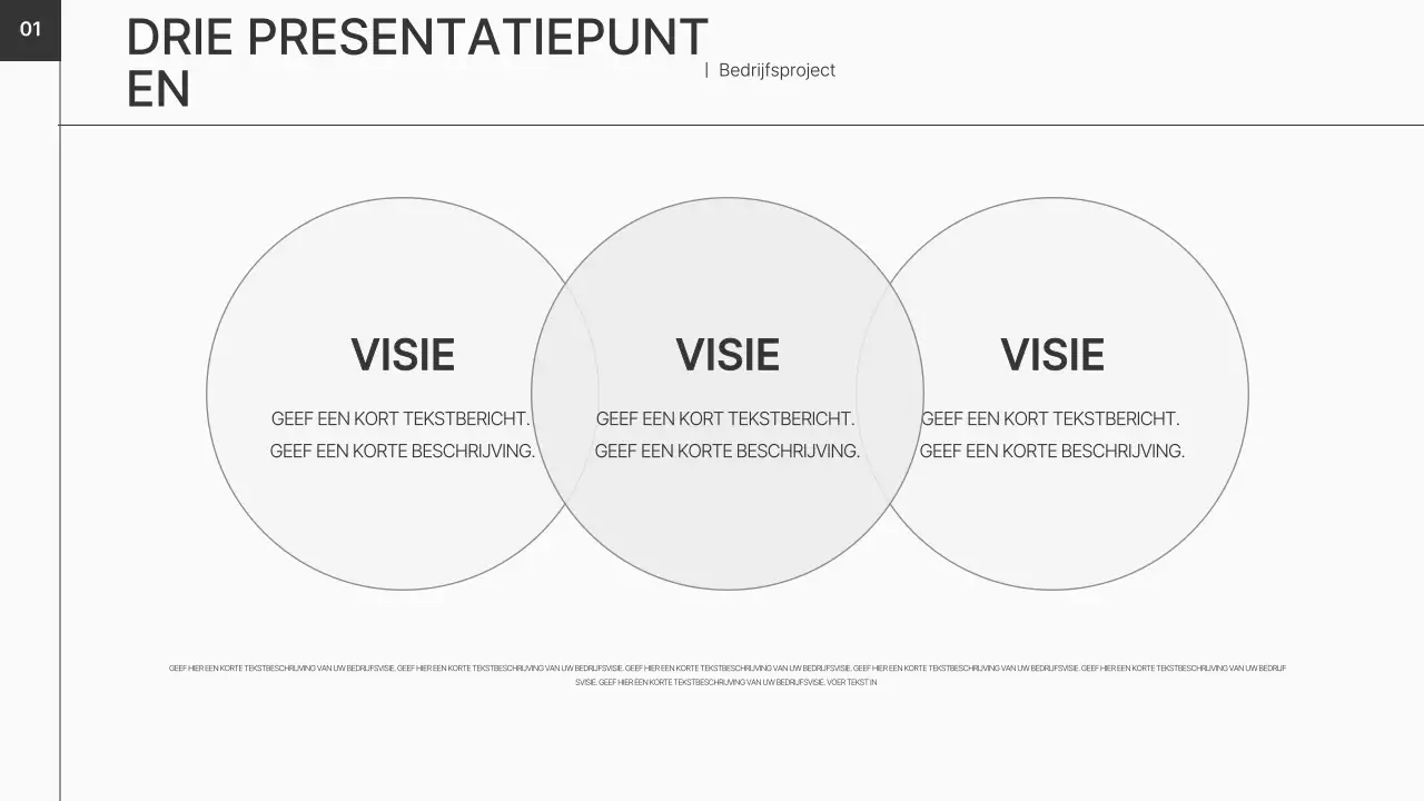 Een zwart, schoon bedrijfsplan