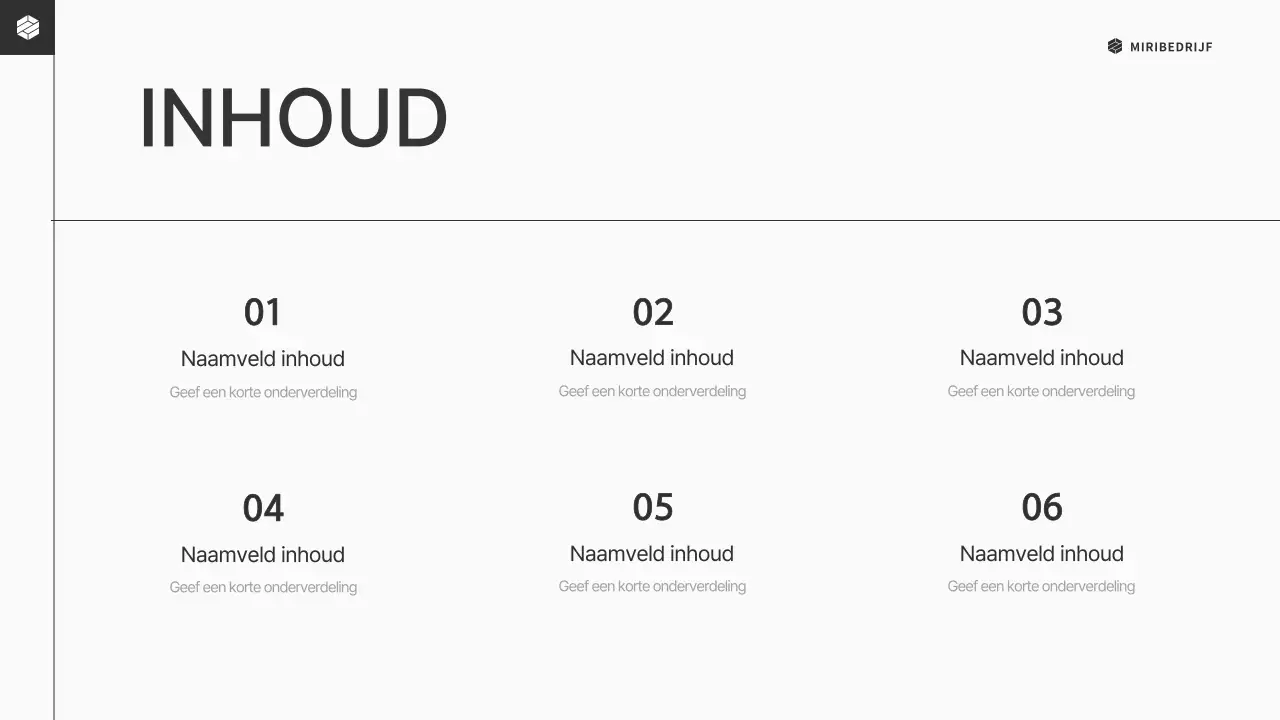 Een zwart, schoon bedrijfsplan