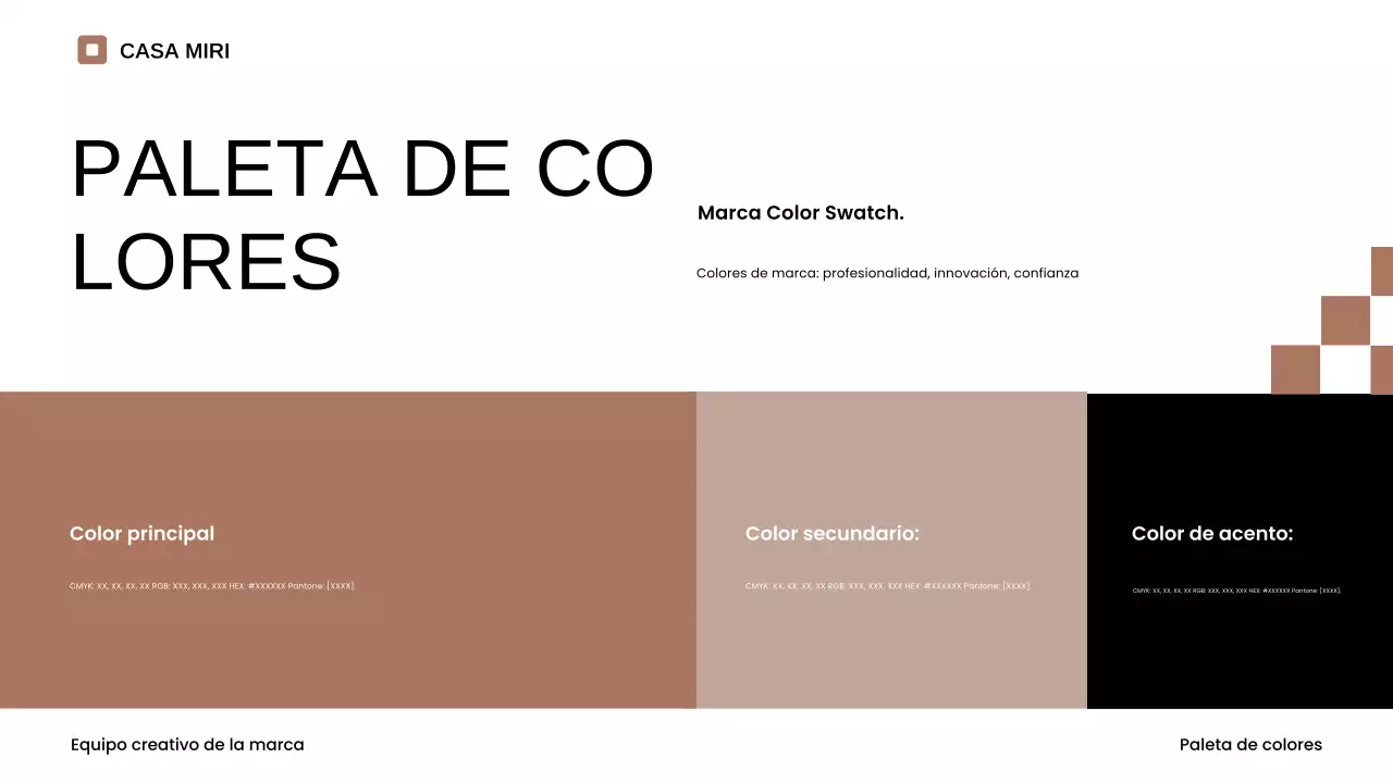beige minimalist brand guideline