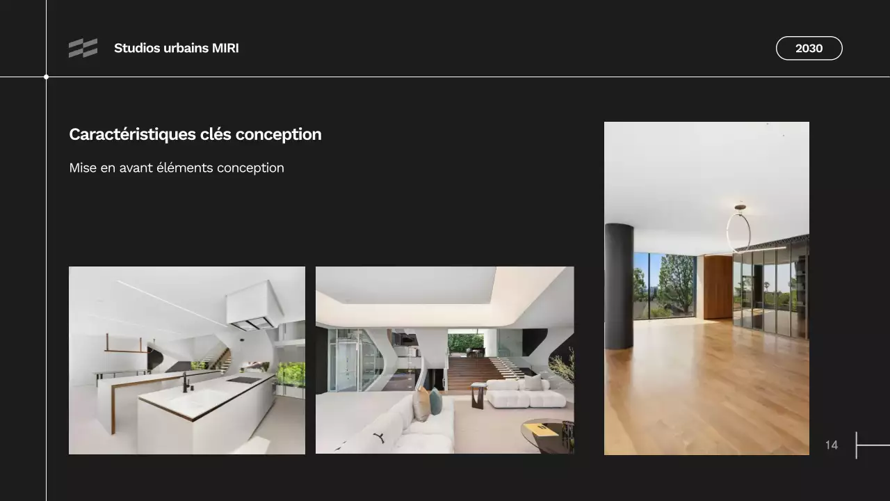 portefeuille d'architecture moderne grise