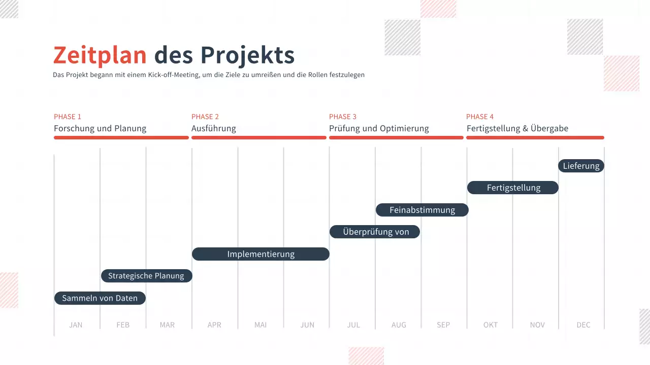 Graue minimale Zeitleiste Infografik
