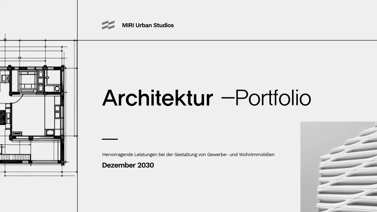 grau moderne architektur portfolio