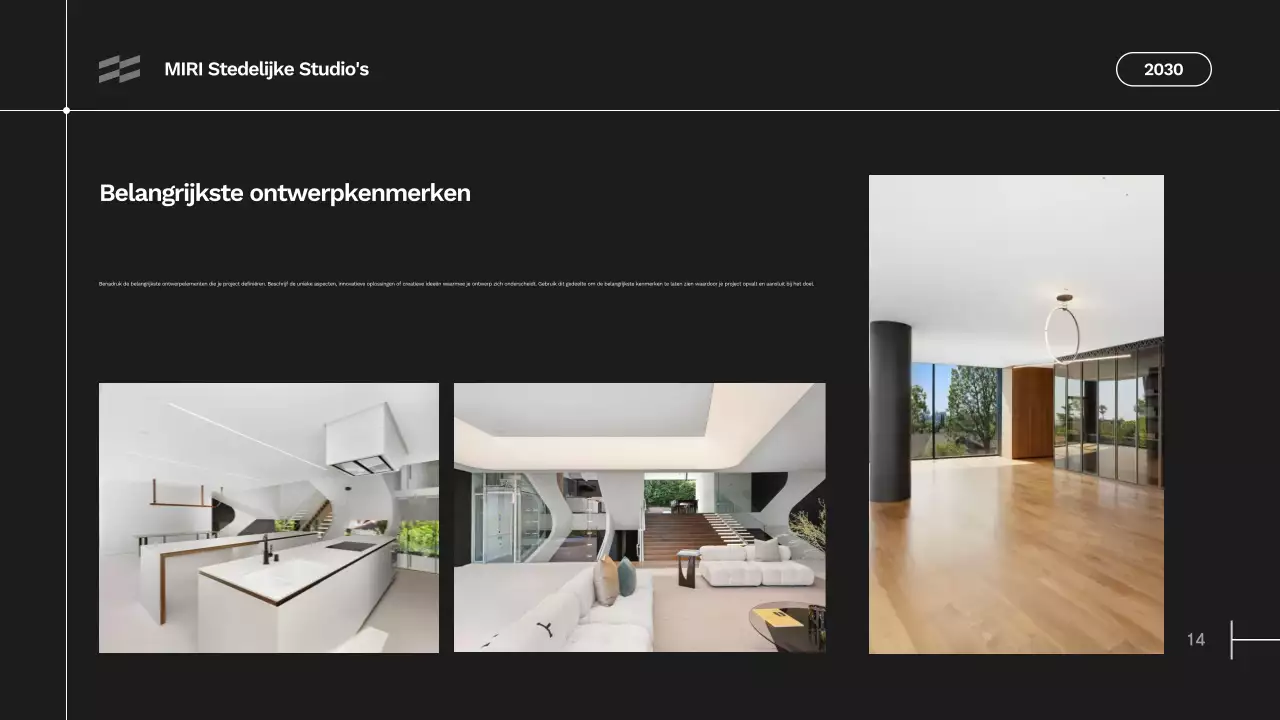 portfolio grijze moderne architectuur