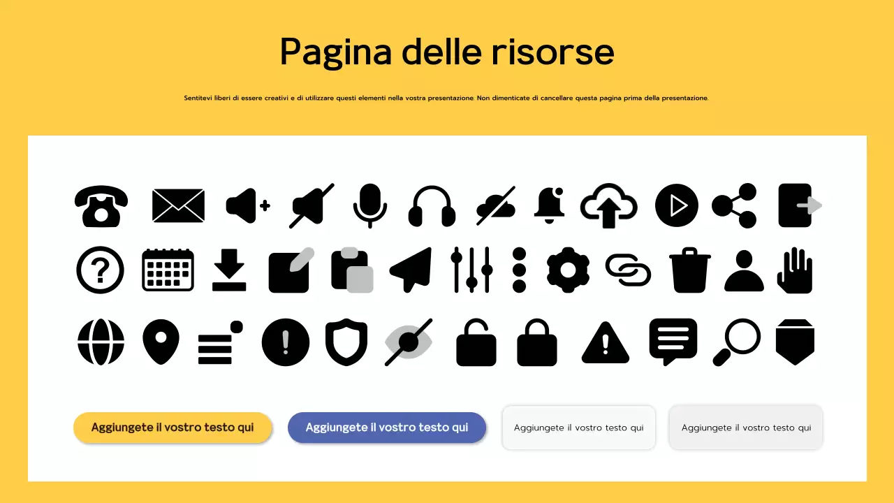 introduzione dell'app blu moderna