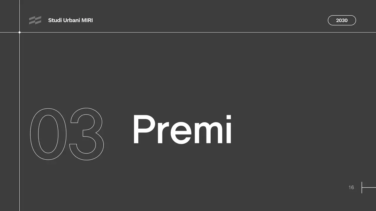 portfolio di architettura moderna grigia