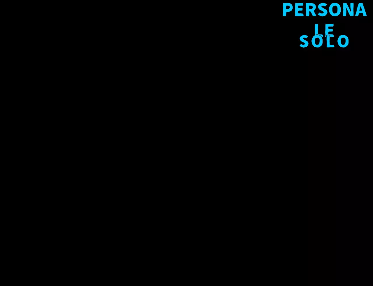 Solo personale semplice nero