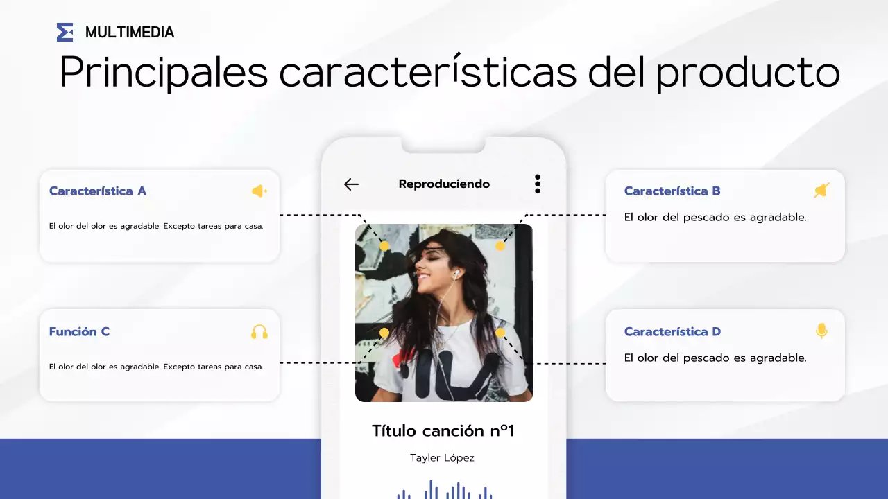 blue modern app introducción
