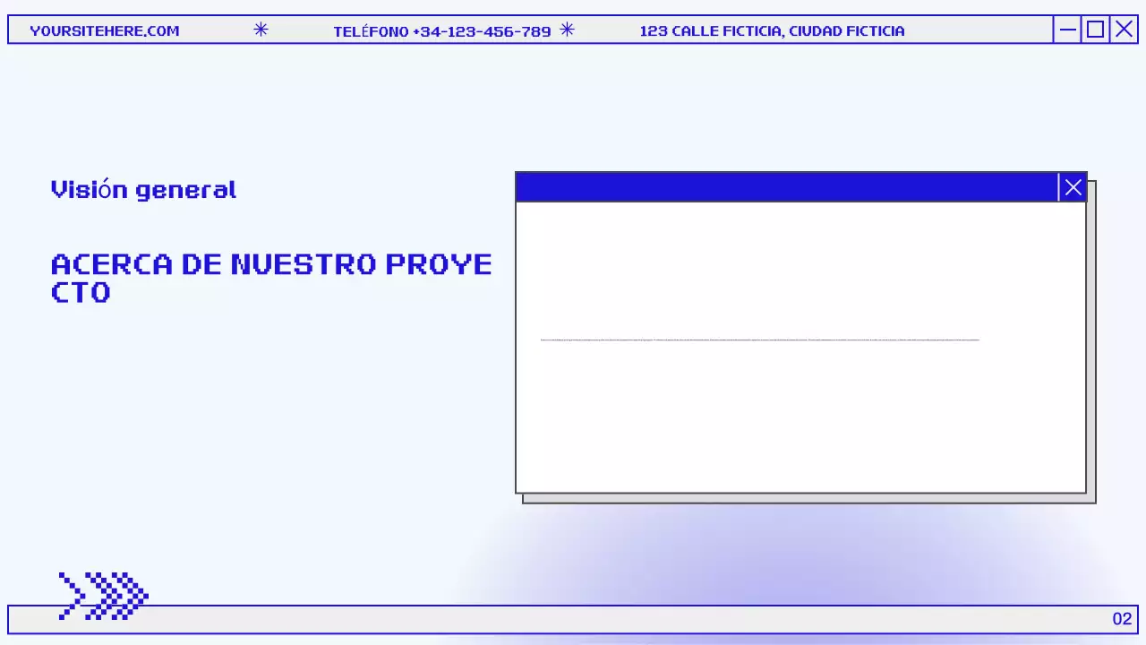 Presentación del Informe Mensual Azul y Gris Moderno