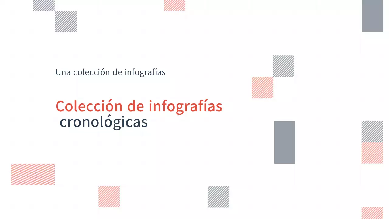 diseño infográfico de línea de tiempo gris minimalista