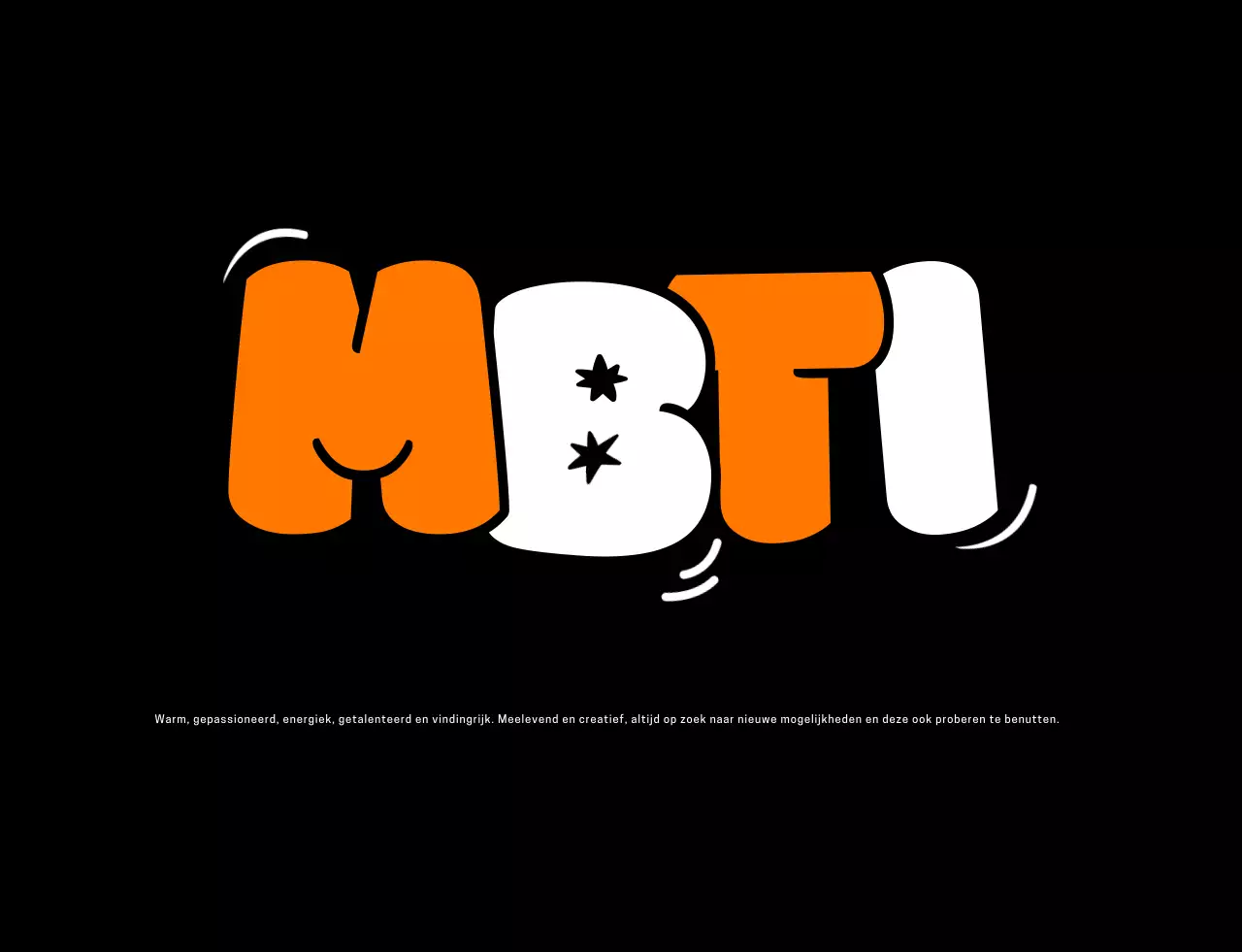 Zwart Pop MBTI Humor Concept