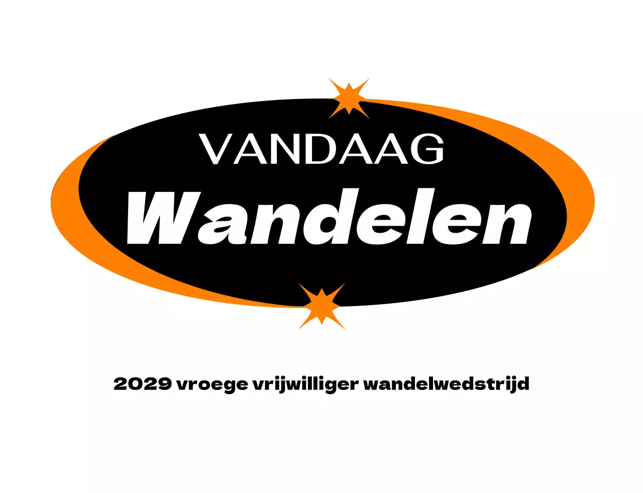 Oranje Eenvoudig Aanbod