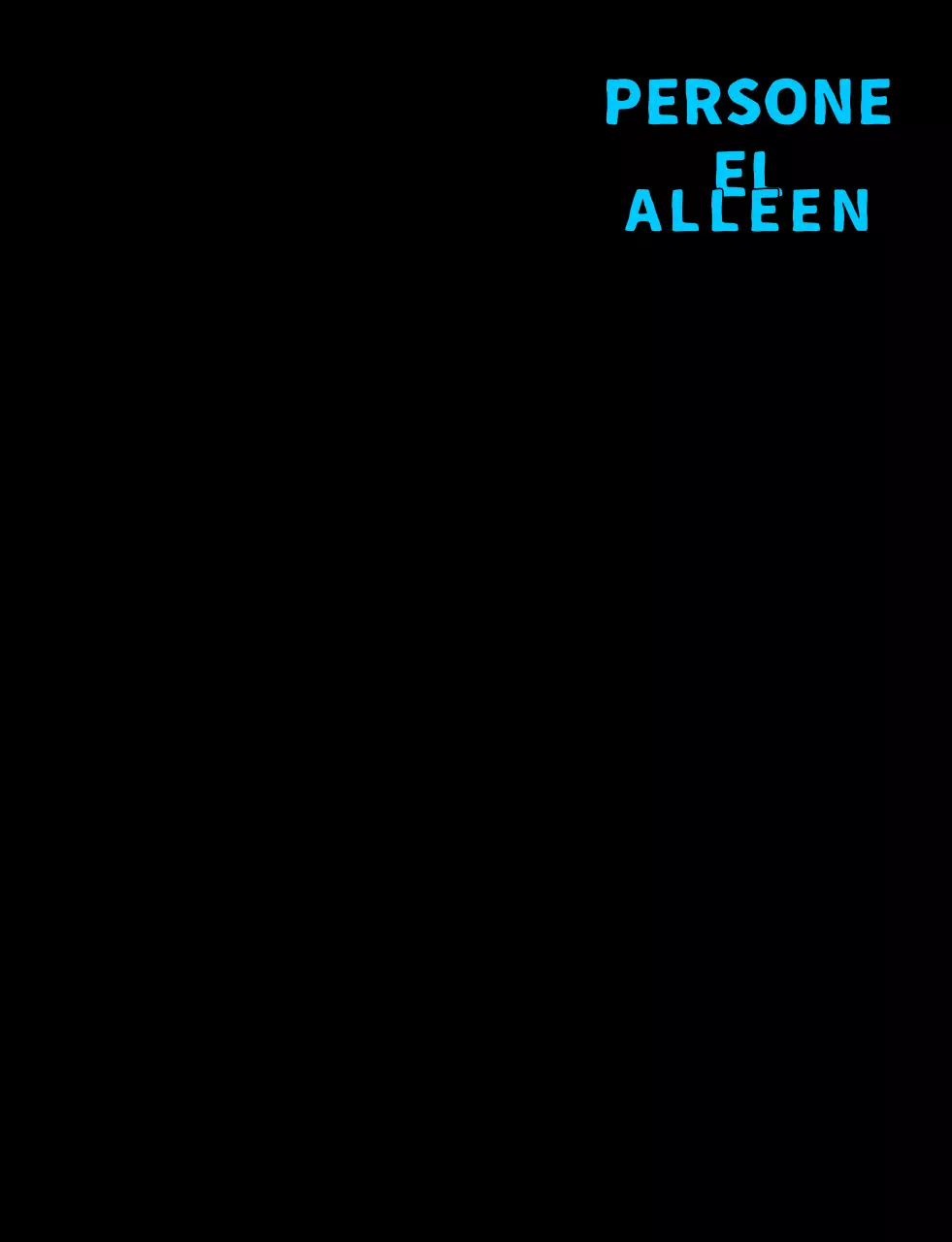 Alleen zwart eenvoudig personeel