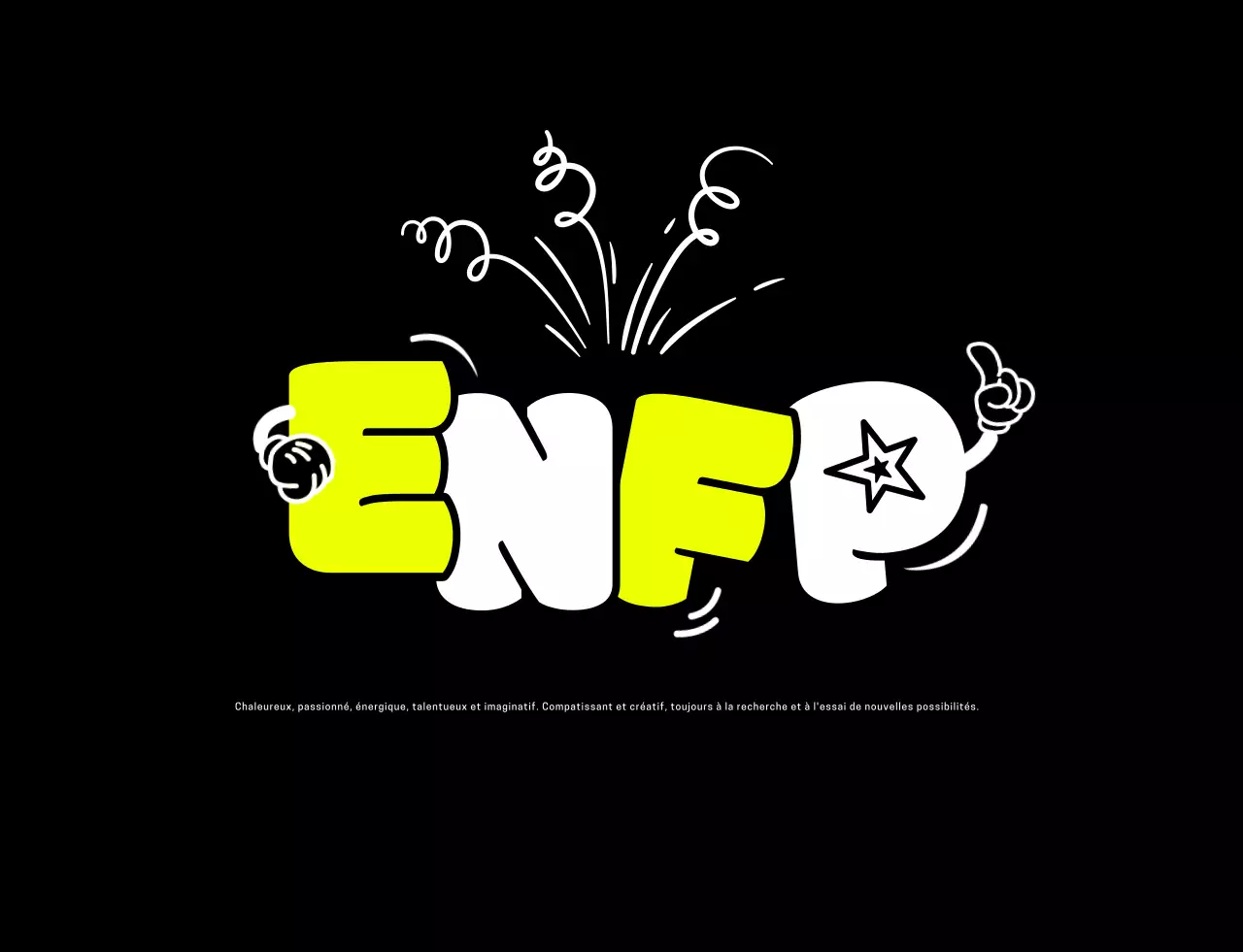 Black Pop MBTI Humour Concept