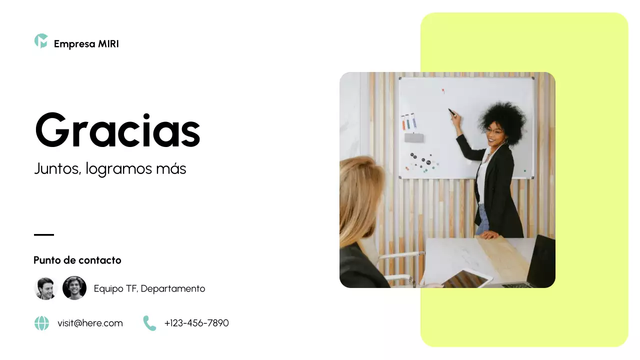 informe sobre la empresa moderna y ecológica