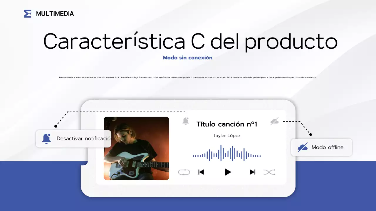 blue modern app introducción