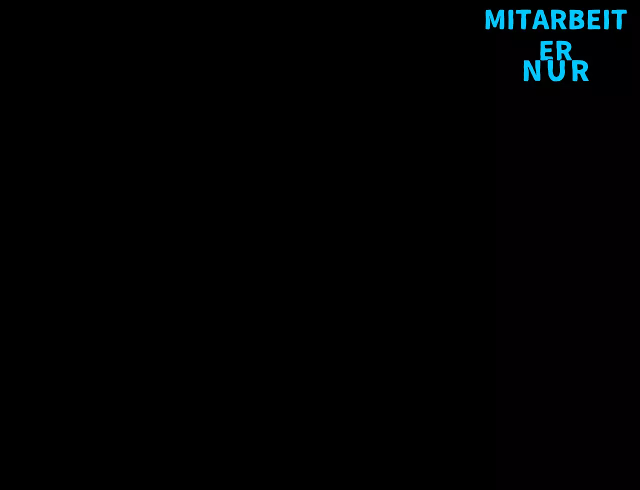 Schwarz Nur einfacher Stab