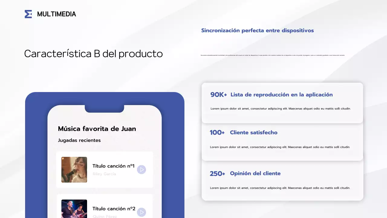 blue modern app introducción