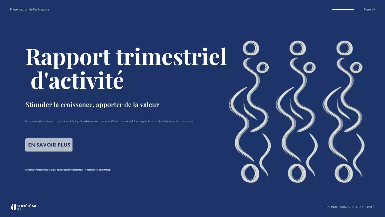 rapport d'activité de la marine moderne