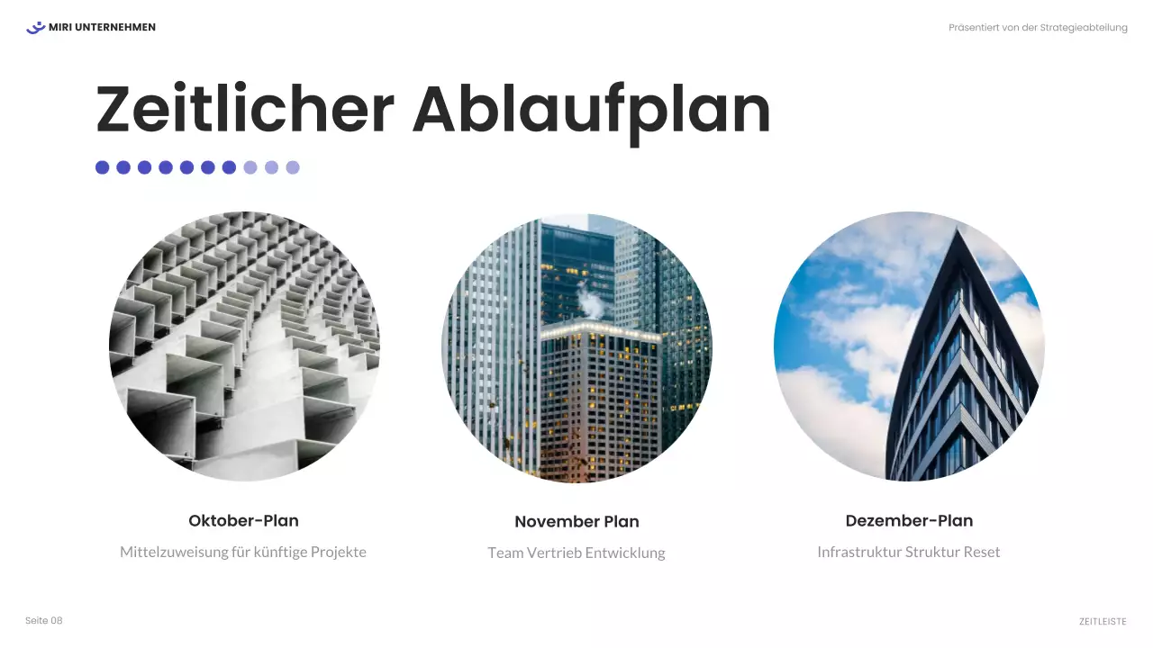 weißer moderner Geschäftsbericht