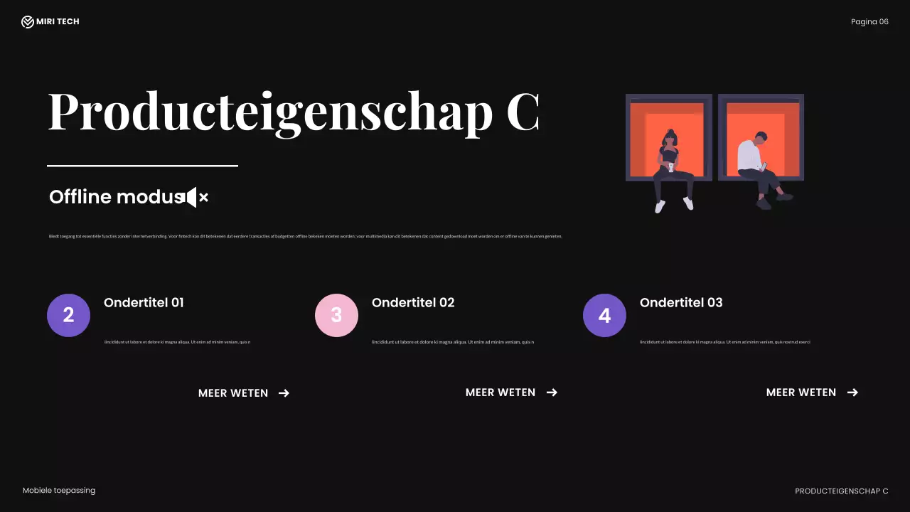 beige moderne tech presentatie