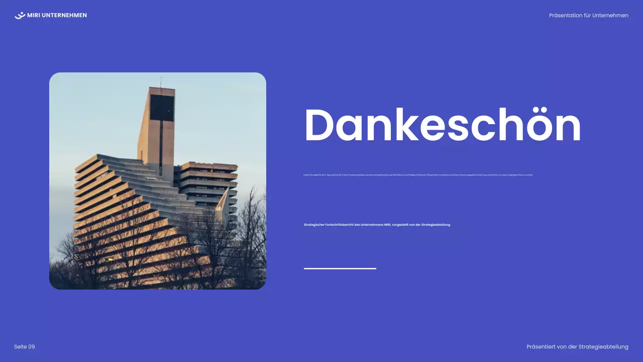 weißer moderner Geschäftsbericht