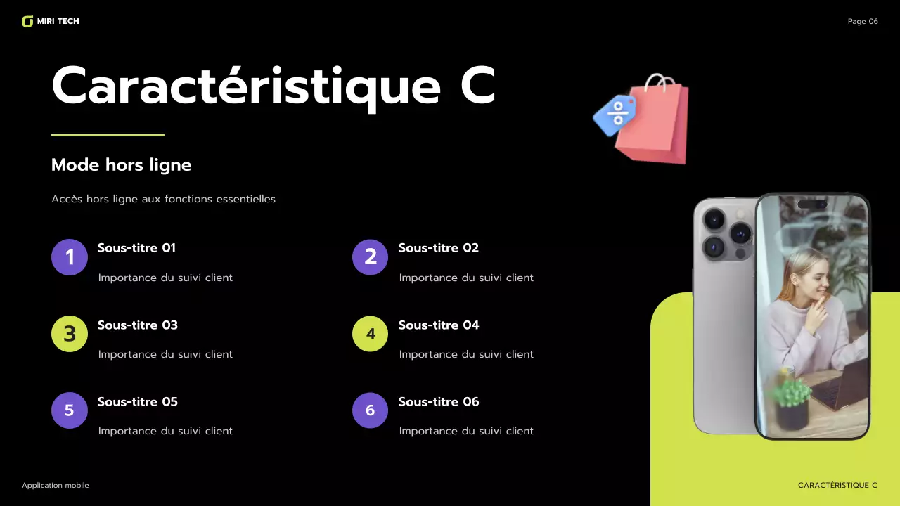 guide mobile moderne pourpre
