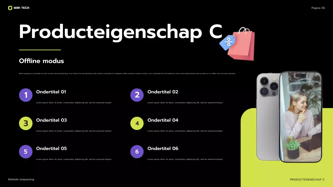 paarse moderne mobiele gids