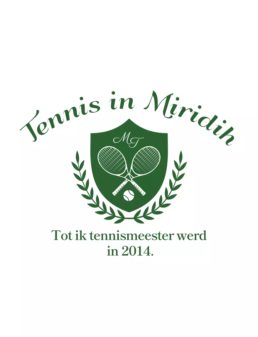 Abstract standaard sportlogo