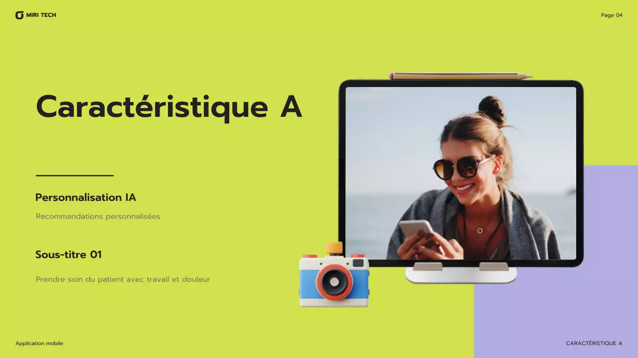 guide mobile moderne pourpre