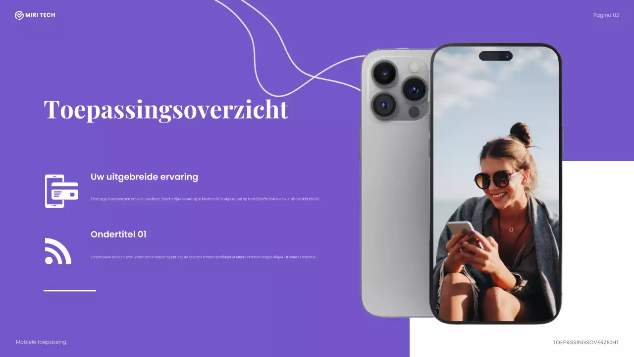 beige moderne tech presentatie