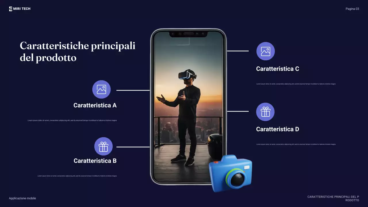 guida mobile moderna arancione