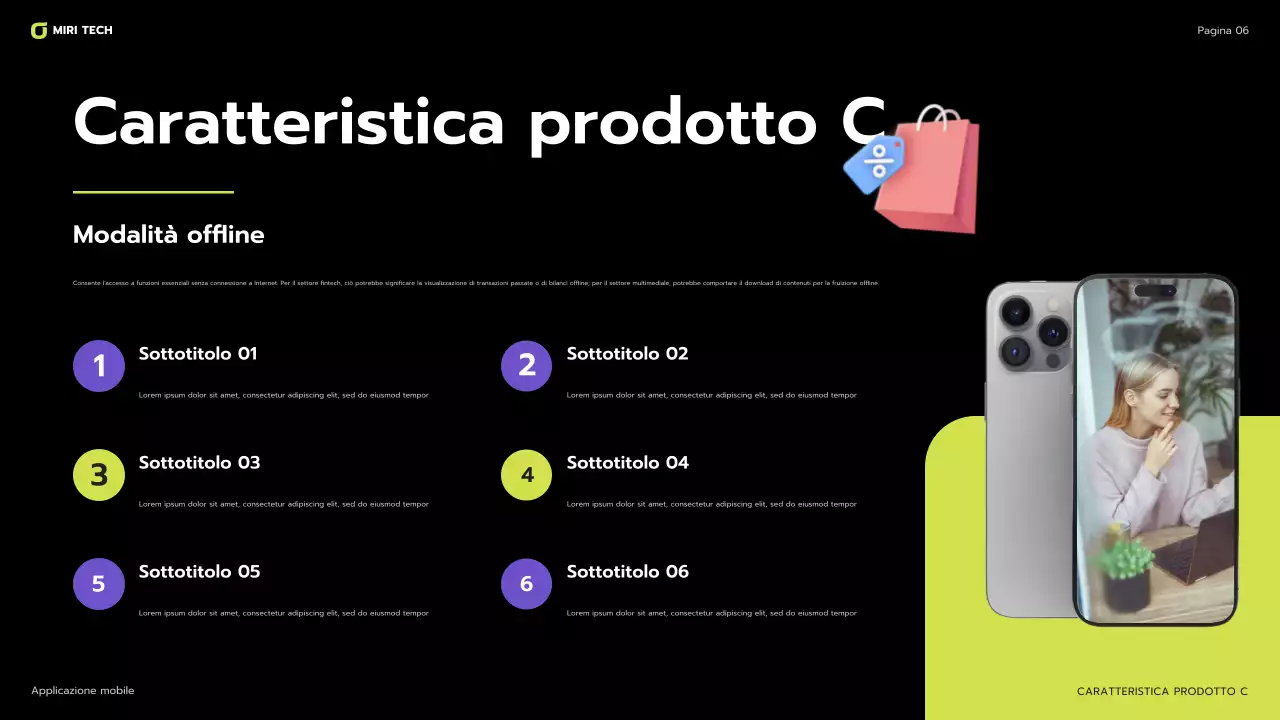 guida mobile moderna viola