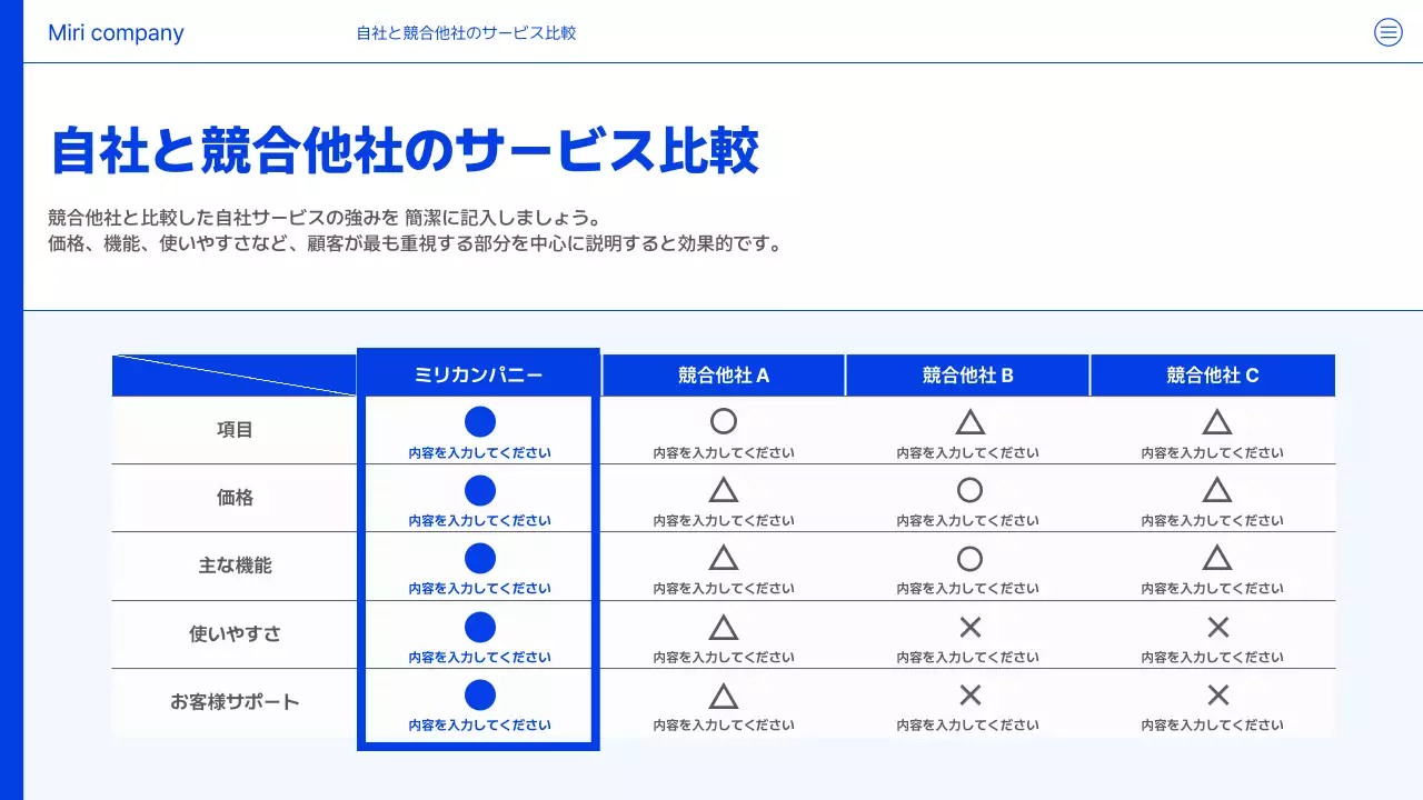 青 モダン デジタル 企画書 プレゼンテーション