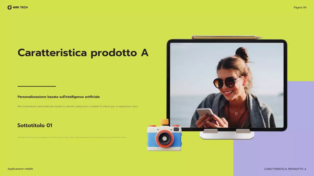 guida mobile moderna viola