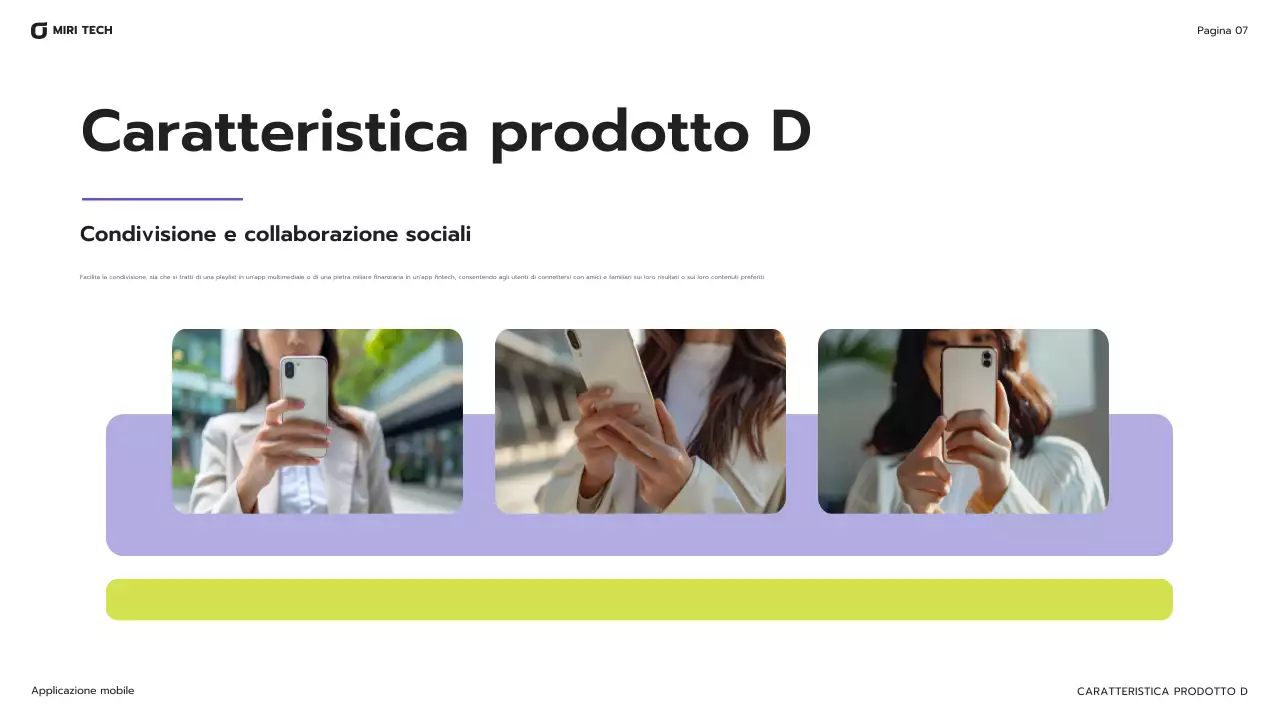 guida mobile moderna viola